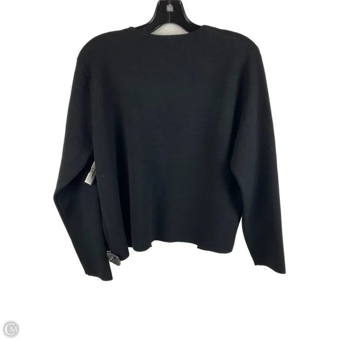 Sweater Cardigan By Sioni In Black, Size: L