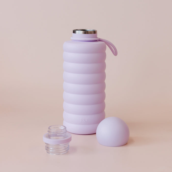 The Bubble - Lavender - Reusable Water Bottle 700ml - SECONDS