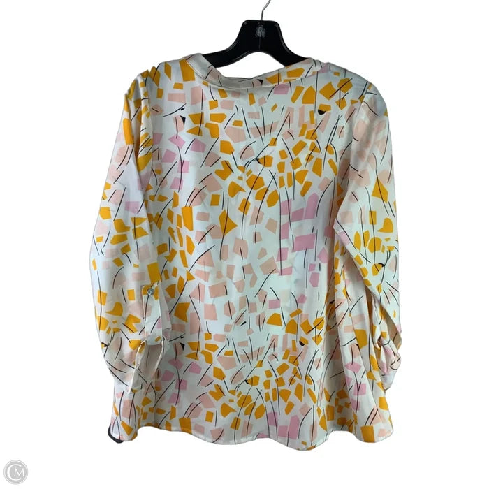 Top Long Sleeve By Jodifl In Yellow, Size: Xs