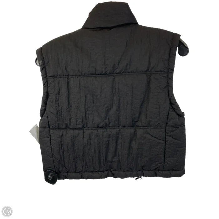Vest Puffer & Quilted By Thread And Supply In Black, Size: Xs
