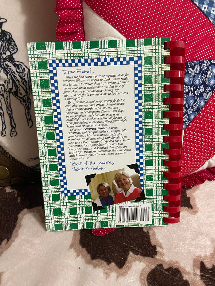 Vintage Gooseberry Patch Celebrate Winter Cookbook, 2005 - Deer Creek Mercantile