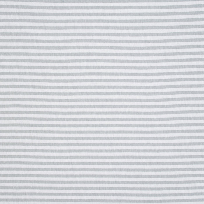 1-Pack Neutral Grey Stripe Organic Fitted Crib Sheet-Gerber Childrenswear