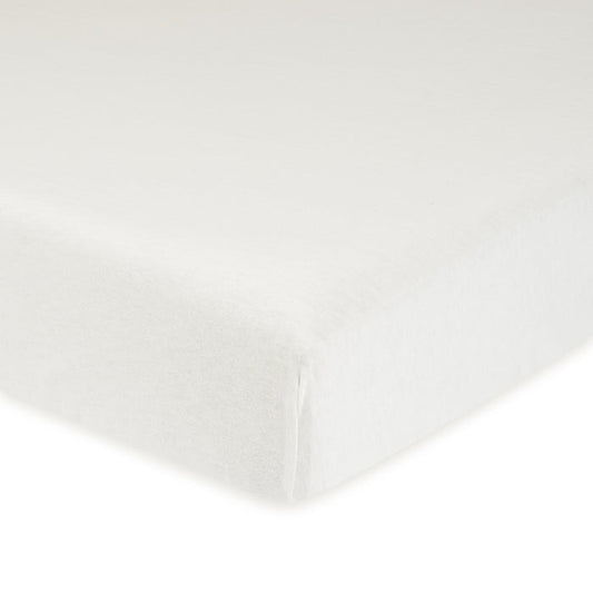 1-Pack Neutral White Organic Fitted Crib Sheet-Gerber Childrenswear