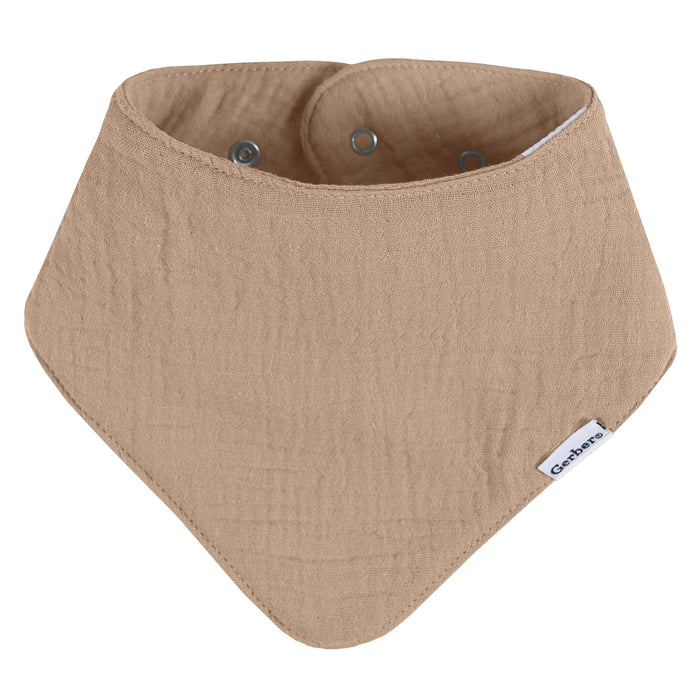 10-Pack Baby Boys Multi Blue Muslin Bandana Bib