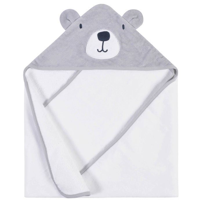 10-Piece Baby & Toddler Boys Bear Hooded Towel, Robe, & Washcloths Set-Gerber Childrenswear
