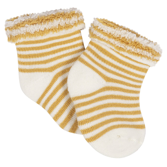 12-Pack Baby Neutral Southwest Terry Wiggle Proof® Socks