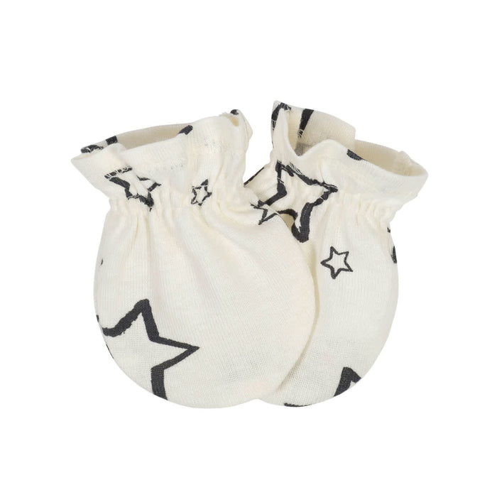12-Pack Baby Neutral Words Cap and Mitten Set-Gerber Childrenswear