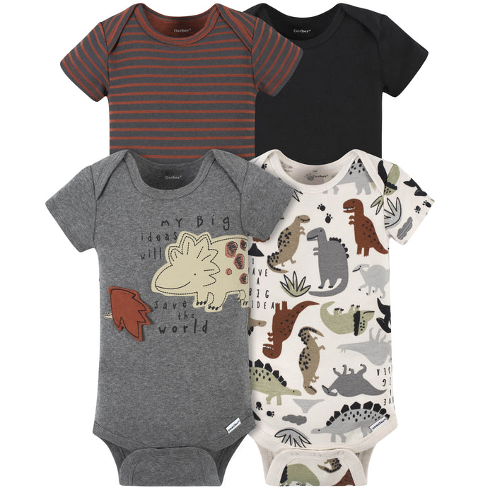 17-Piece Baby Boys Dino Apparel & Blankets Set-Gerber Childrenswear