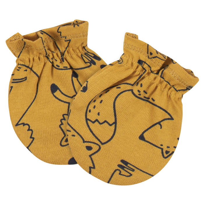 18-Piece Baby Boys Fox Onesies® Bodysuit, Mitten, Cap, & Sock Set-Gerber Childrenswear