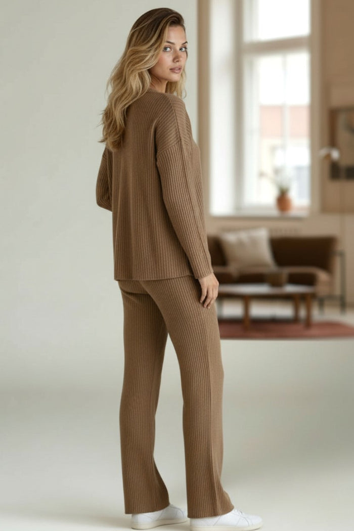 2 couleurs pour l'ensemble Maille Deluxe – Confort Élégant