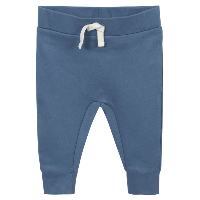 2-Pack Baby Boys Comfy Stretch Blue & Black Pants-Gerber Childrenswear
