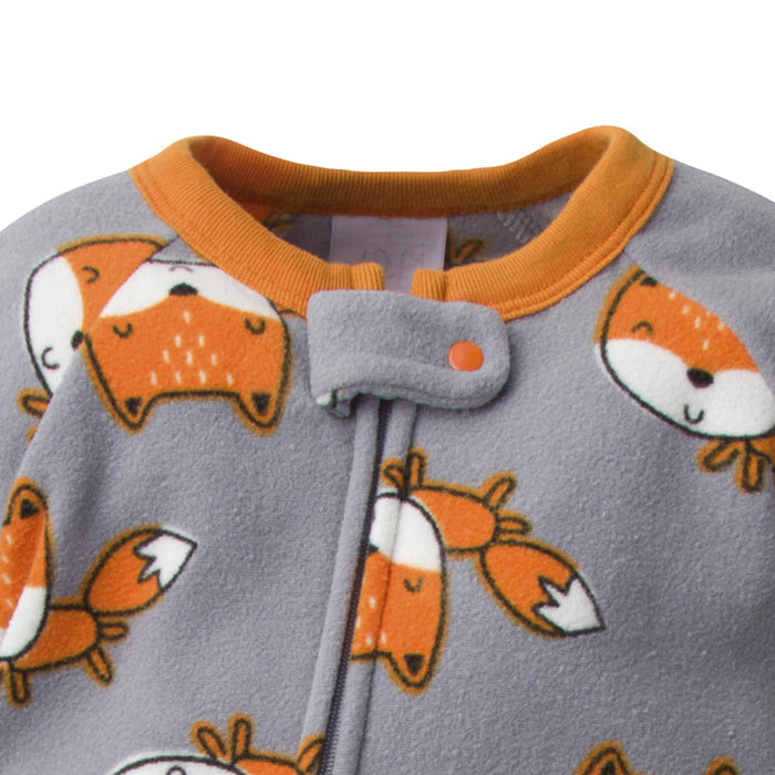 2-Pack Baby Boys Fox Fleece Pajamas-Gerber Childrenswear