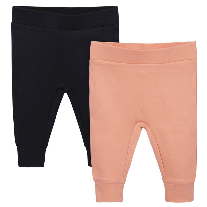 2-Pack Baby Girls Comfy Stretch Pants-Gerber Childrenswear