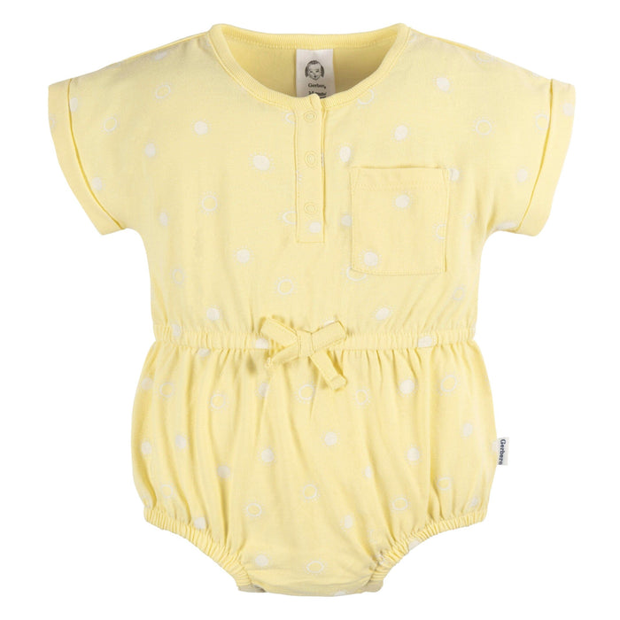 2-Pack Baby Girls Sailboats Romper