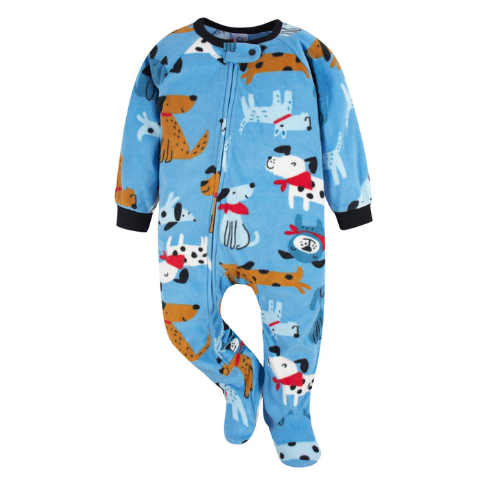 2-Pack Baby & Toddler Boys Dogs Blanket Sleepers