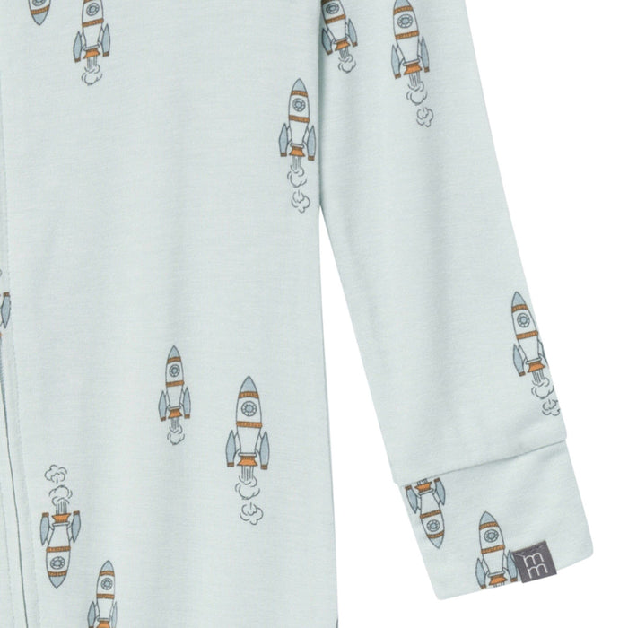 2-Pack Baby & Toddler Boys Light Sky Spaceship Tight Fitting Footless Pajamas sleepwear Modern Moments™ by Gerber®