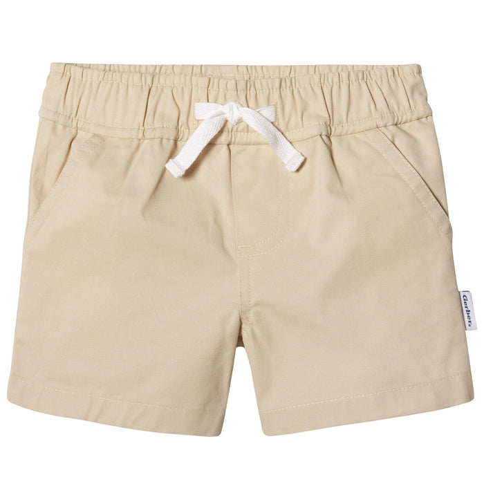 2-Pack Baby & Toddler Boys Navy Stripe/Khaki Shorts