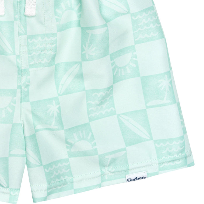 2-Pack Baby & Toddler Boys Surf Swim Trunks