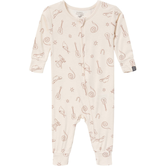 2-Pack Baby & Toddler Neutral Beige Cowboy Tight Fitting Footless Pajamas sleepwear Modern Moments™ by Gerber®