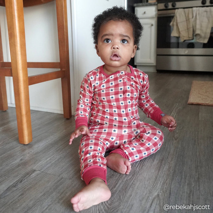 2-Pack Baby & Toddler Neutral Blue Umbrella Snug Fitting Footless Pajamas sleepwear Modern Moments™ by Gerber®