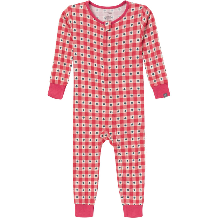 2-Pack Baby & Toddler Neutral Blue Umbrella Tight Fitting Footless Pajamas sleepwear Modern Moments™ by Gerber®