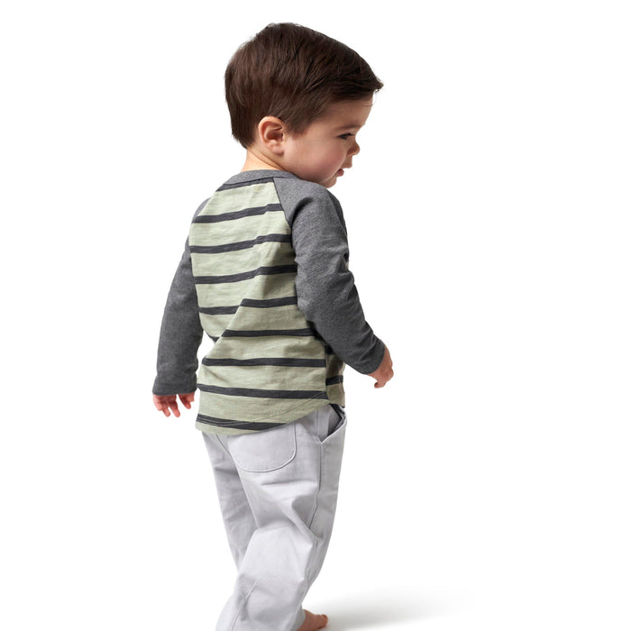 2-Pack Baby & Toddler Boys Green Camo Raglan Tees