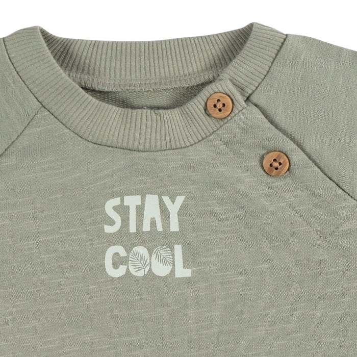 2-Piece Baby Boys Palms T-Shirt and Shorts