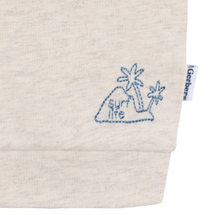 2-Piece Baby Boys Surf T-Shirt and Shorts