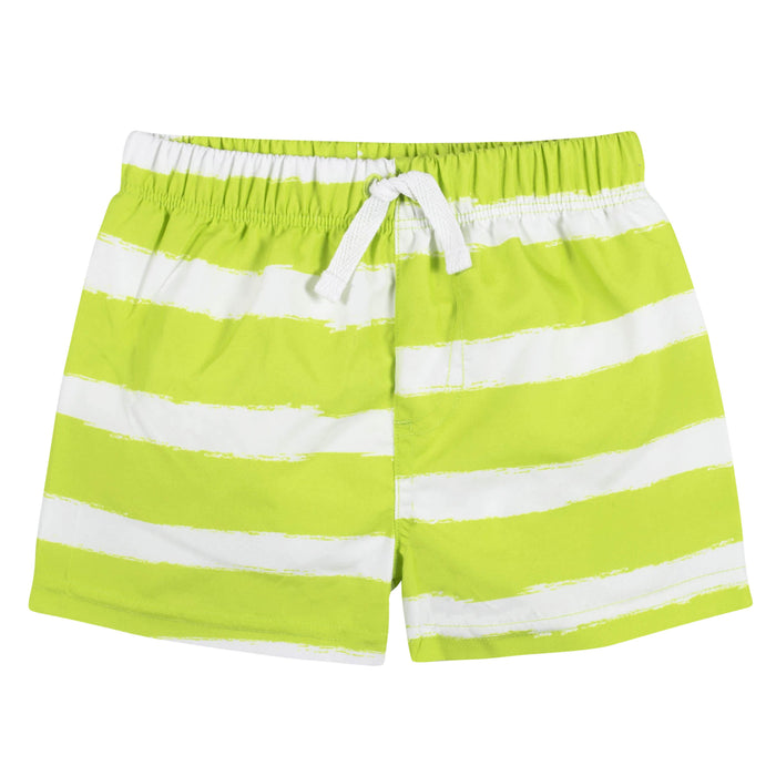 2-Piece Baby & Toddler Boys Later Gator Rash Guard & Swim Trunks Set-Gerber Childrenswear