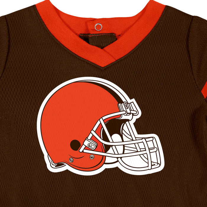 Baby Girls Cleveland Browns Dress & Diaper Cover Set NFL NFL