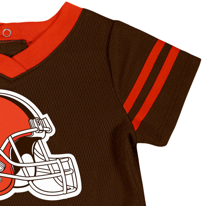 Baby Girls Cleveland Browns Dress & Diaper Cover Set NFL NFL