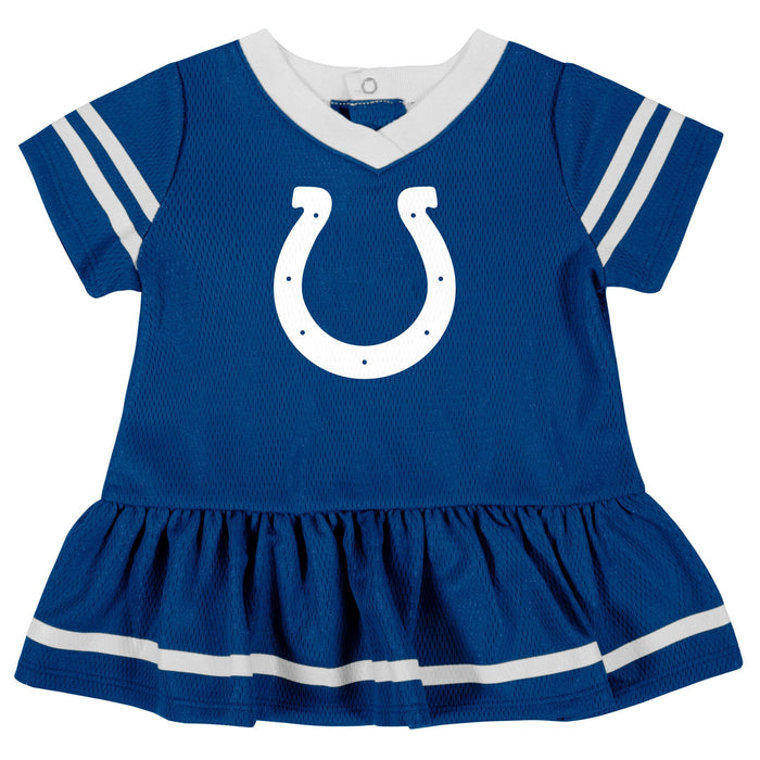 2-Piece Baby Girls Colts Dress & Diaper Cover Set