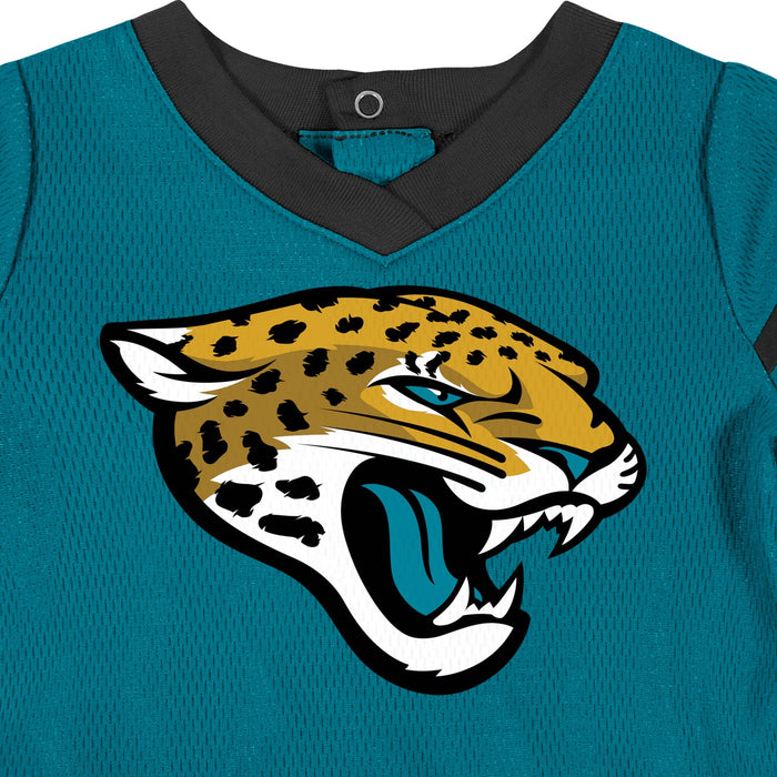 2-Piece Baby Girls Jaguars Dress & Diaper Cover Set NFL NFL