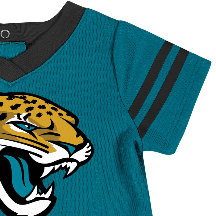 2-Piece Baby Girls Jaguars Dress & Diaper Cover Set NFL NFL