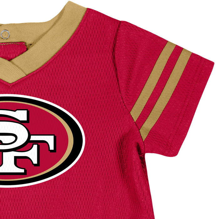 Baby Girls San Francisco 49ers Dress & Diaper Cover Set NFL NFL