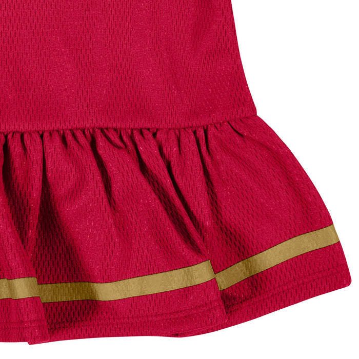 Baby Girls San Francisco 49ers Dress & Diaper Cover Set NFL NFL
