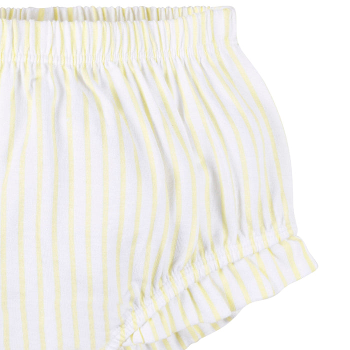 2-Piece Baby Girls Stripe Dress and Diaper Cover