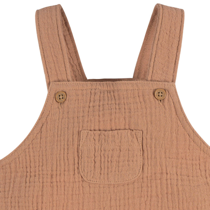 2-Piece Baby Neutral Dots Romper and T-Shirt