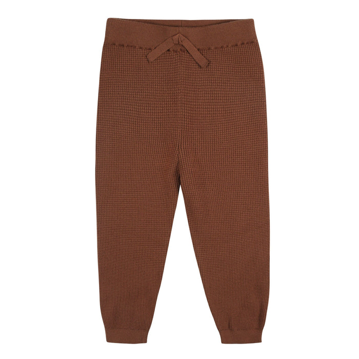 2-Piece Baby and Toddler Boys Red Sweater Knit Set