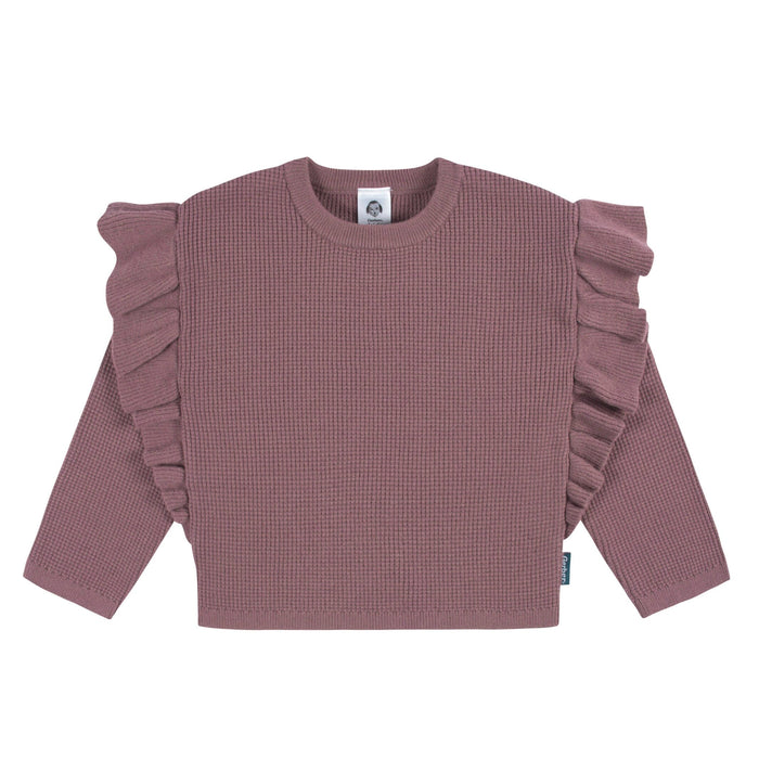 2-Piece Baby and Toddler Girls Pink Sweater Knit Set