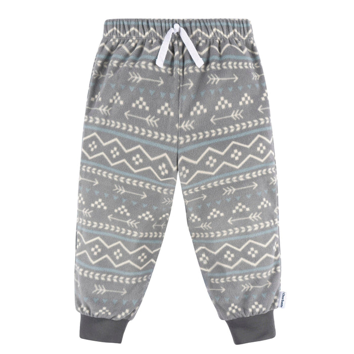 2-Piece Infant & Toddler Boys Fairisle Fleece Pajamas