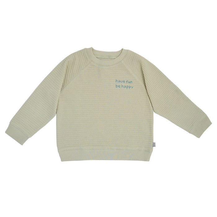 2-Piece Infant & Toddler Boys Light Green Long Sleeve Top and Shorts Set outfits Modern Moments™ by Gerber®