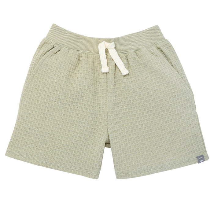 2-Piece Infant & Toddler Boys Light Green Long Sleeve Top and Shorts Set outfits Modern Moments™ by Gerber®