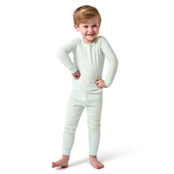 2-Piece Baby & Toddler Boys Stripe Snug Fit Pajama Set