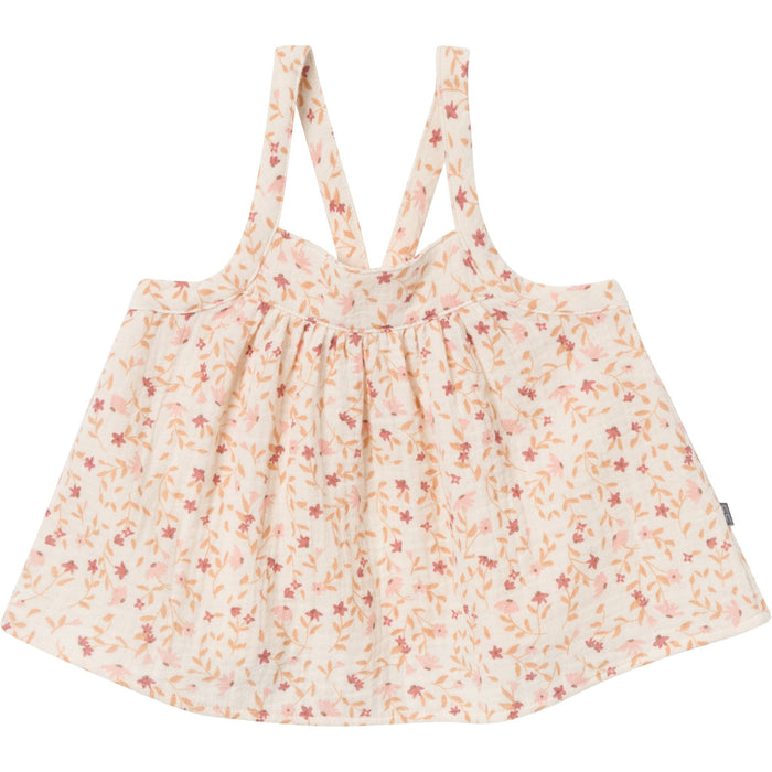 2-Piece Infant & Toddler Girls Beige Vine Floral Cropped Pants Set outfits Modern Moments™ by Gerber®
