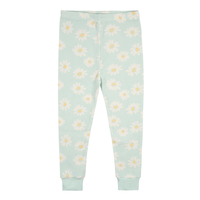 2-Piece Baby & Toddler Girls Daisies Snug Fit Pajama Set