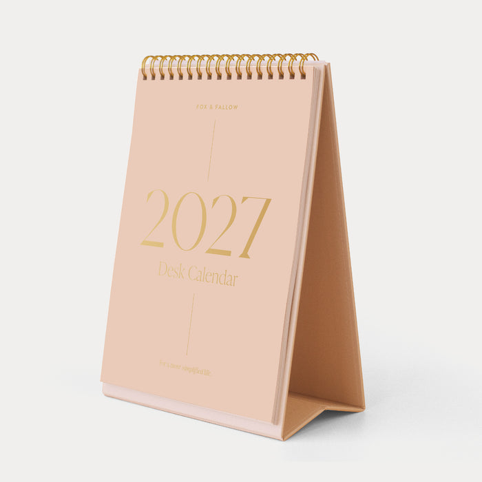2027 Desk Calendar - PRE-ORDER (25 SEPTEMBER)