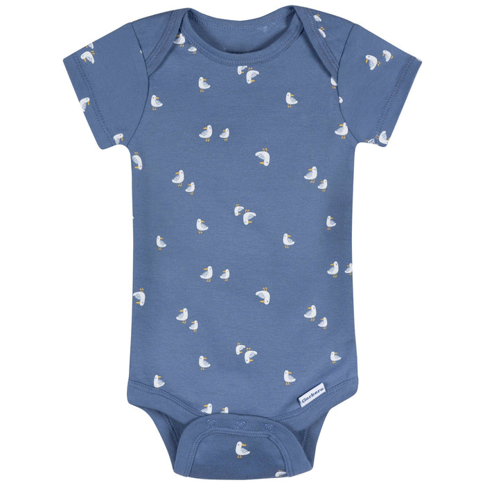 3-Pack Baby Boys Little Lighthouse Short Sleeve Onesies® Bodysuits Onesies Bodysuits Gerber®