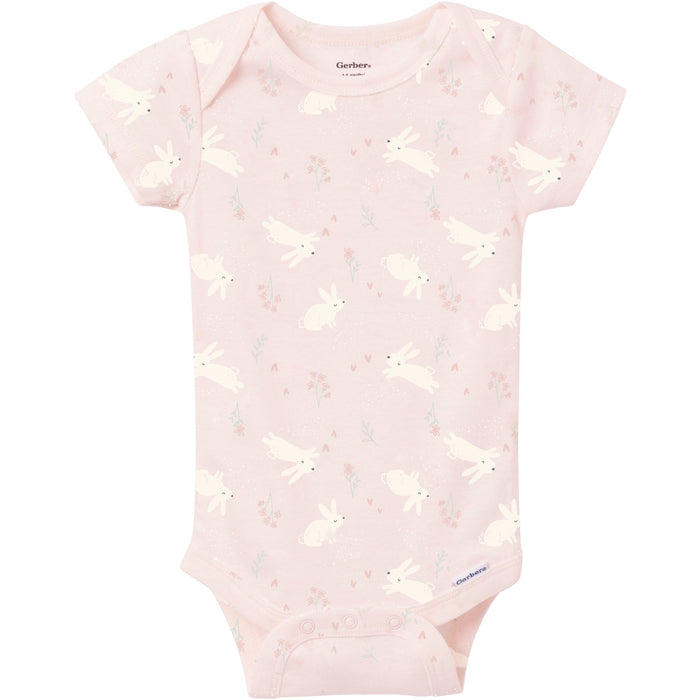 3-Pack Baby Girls Sunny Bunny Onesies® Bodysuits