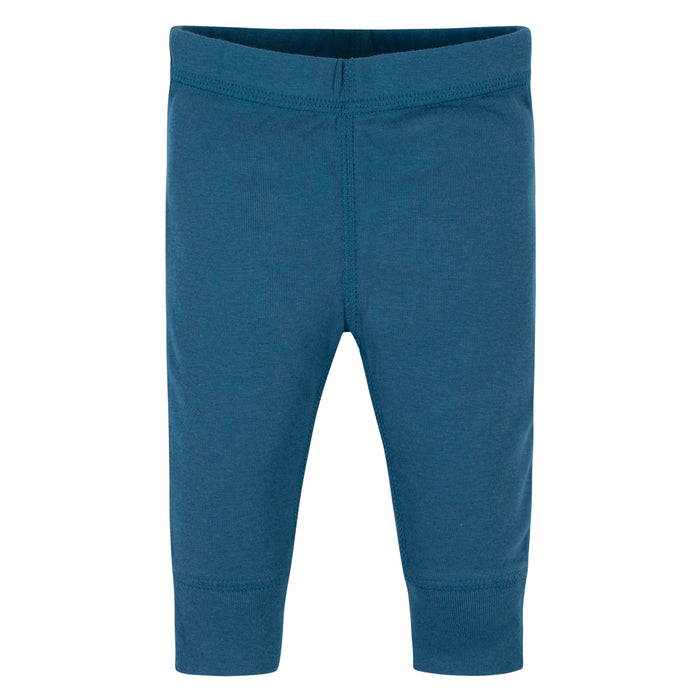 3-Pack Baby Neutral Blue, Oatmeal, & Charcoal Pants-Gerber Childrenswear